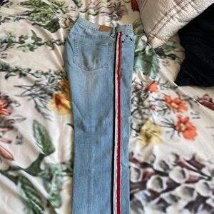 BDG jeans with stripe size 30